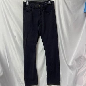 Vineyard Vines Jeans Black Denim Twill 5 Pocket 28 x 32